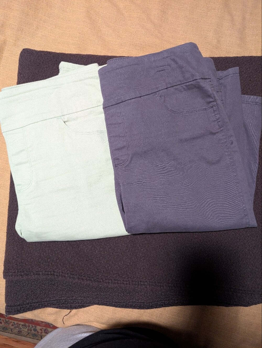 EUC 2 Pairs, Gloria Vanderbilt Amanda Capri, Size 12